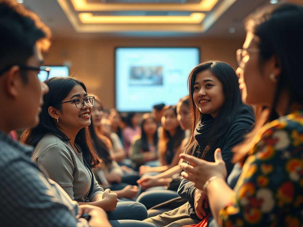 Sesi Pertama Presentasi : Membumikan Web3 Lewat Cerita Nyata, Sesi Upbit di Web3 on Campus UNU Yogyakarta